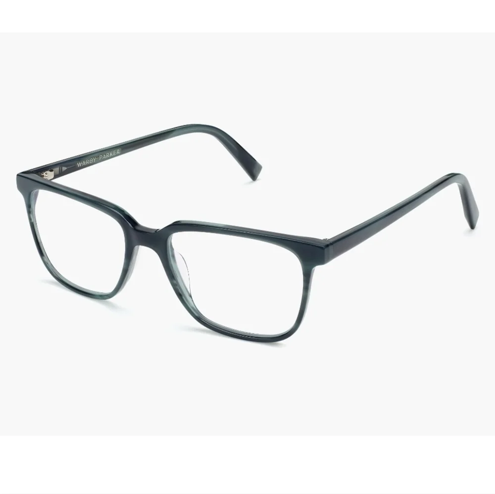 Warby Parker Hayden Glasses-Striped Pacific Medium